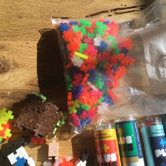 Plus Plus 1 pound Denmark 🇩🇰 toys 5 tubes instructions - Picture 4 of 9